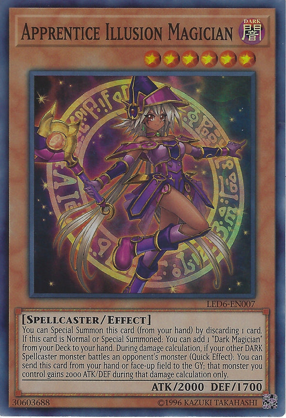 Apprentice Illusion Magician - LED6-EN007 - Super Rare - Unlimited available at 401 Games Canada