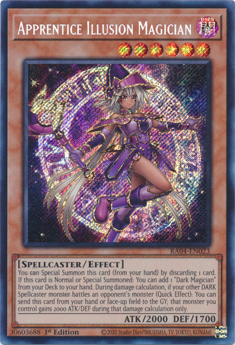 Apprentice Illusion Magician (Secret Rare) - RA04-EN023 - Secret Rare - 1st Edition