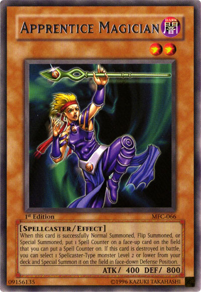 Apprentice Magician - MFC-066 - Rare - 1st Edition available at 401 Games Canada