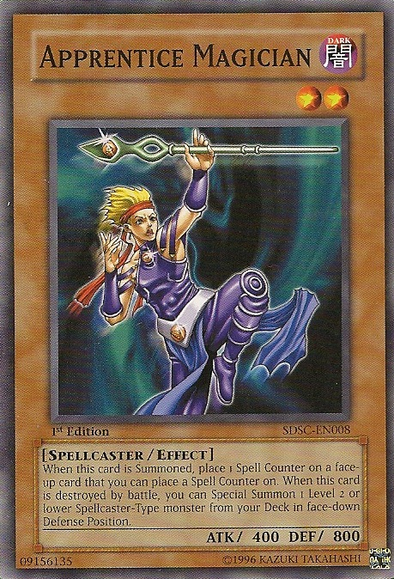 Apprentice Magician - SDSC-EN008 - Common - 1st Edition available at 401 Games Canada