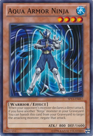 Aqua Armor Ninja - SP13-EN017 - Starfoil Rare - Unlimited available at 401 Games Canada
