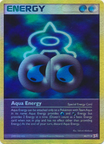 Aqua Energy - 86/95 - Uncommon - Reverse Holo available at 401 Games Canada