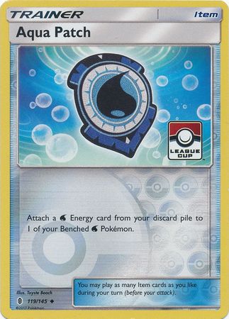 Aqua Patch - 119/145 - Promo (League Cup) available at 401 Games Canada