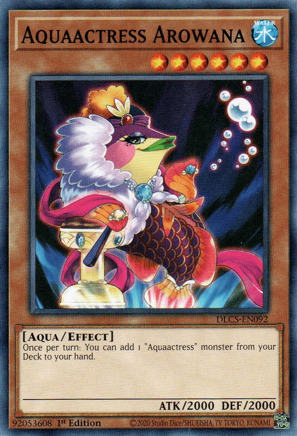 Aquaactress Arowana - DLCS-EN092 - Common - 1st Edition available at 401 Games Canada