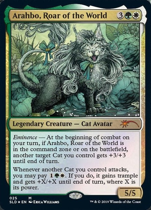 Arahbo, Roar of the World - OMG Kitties Secret Lair (Foil)