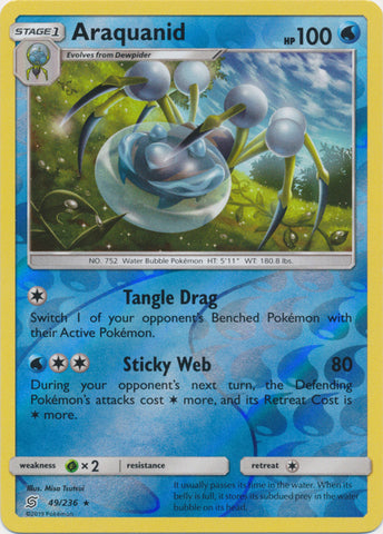 Araquanid - 49/236 - Rare - Reverse Holo available at 401 Games Canada