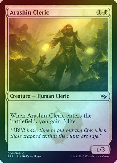 Arashin Cleric (Foil) (FRF) available at 401 Games Canada