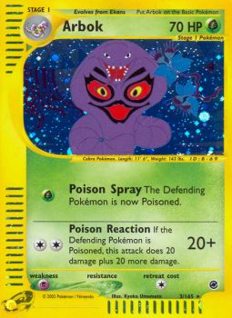 Arbok - 3/165 - Holo available at 401 Games Canada