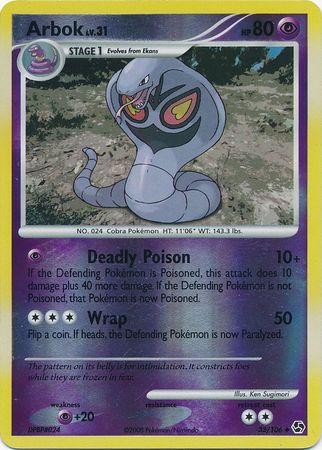 Arbok - 33/106 - Uncommon - Reverse Holo available at 401 Games Canada