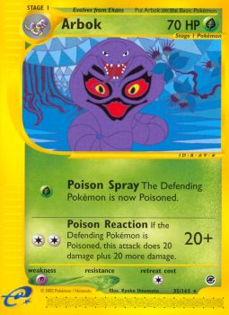 Arbok - 35/165 - Rare available at 401 Games Canada