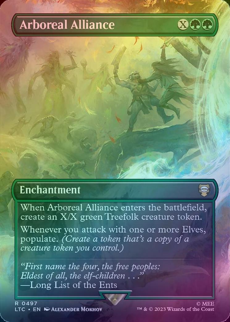 401 Games Canada - Arboreal Alliance - Borderless (Foil) (LTC) 401 Games Canada - Arboreal Alliance - Borderless (Foil) (LTC)