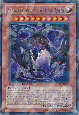 Arcana Force EX - The Light Ruler - DT06-EN002 - Rare Parallel Rare available at 401 Games Canada