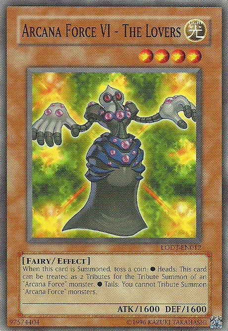 Arcana Force VI - The Lovers - LODT-EN012 - Common - Unlimited available at 401 Games Canada