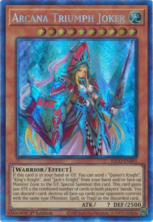 arcana yugioh cards 401 Games Canada - Arcana Triumph Joker - KICO-EN001 - Collector's Rare