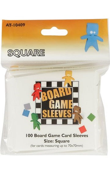 Arcane Tinmen - 100ct Board Game Sleeves - Square - 70mm x 70mm available at 401 Games Canada