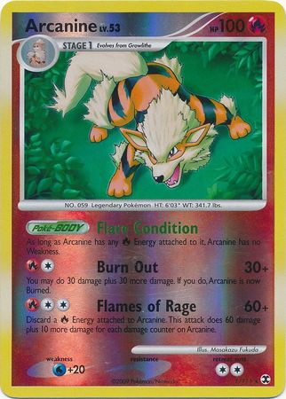 Arcanine - 1/111 - Holo Rare - Reverse Holo available at 401 Games Canada