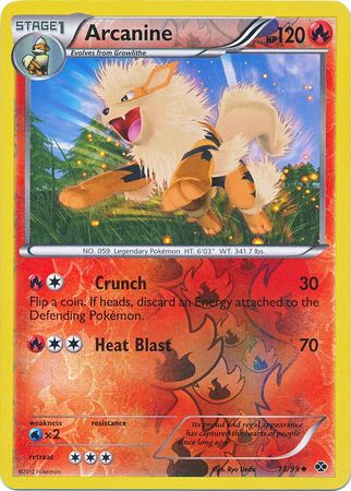 Arcanine - 13/99 - Uncommon - Reverse Holo available at 401 Games Canada