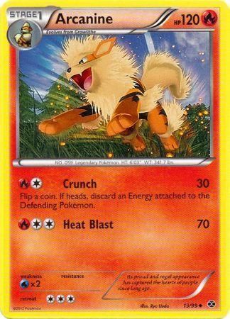 Arcanine - 13/99 - Uncommon available at 401 Games Canada