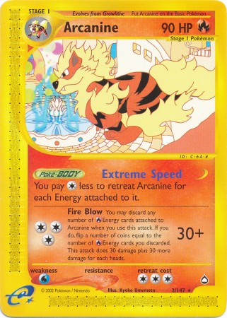 Arcanine - 2/147 - Rare available at 401 Games Canada