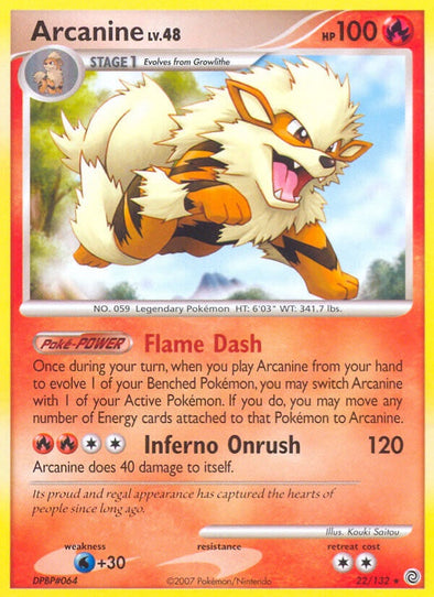 Arcanine - 22/132 - Rare available at 401 Games Canada