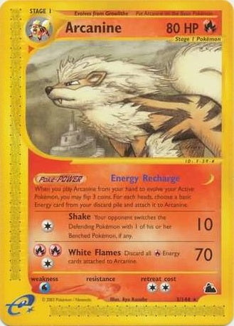 Arcanine - 3/144 - Rare available at 401 Games Canada