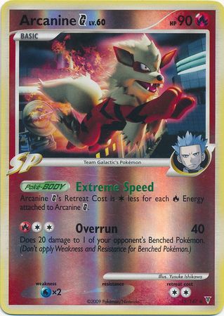 Arcanine G - 15/147 - Rare - Reverse Holo available at 401 Games Canada