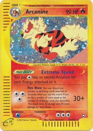 Arcanine - H2/H32 - Holo available at 401 Games Canada