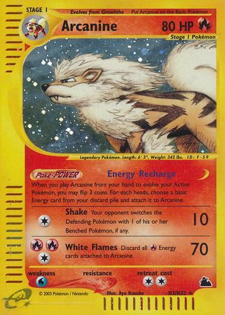 Arcanine - H2/H32 - Holo available at 401 Games Canada