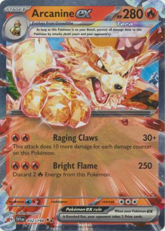 Arcanine ex - 032/198 - Double Rare available at 401 Games Canada