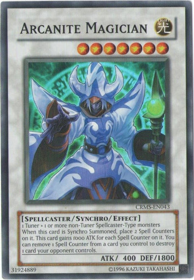 Arcanite Magician - CRMS-EN043 - Super Rare - Unlimited available at 401 Games Canada