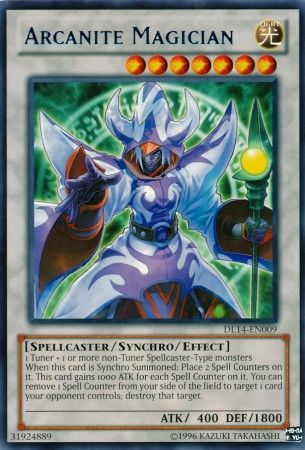 Arcanite Magician - DL14-EN009 - Rare available at 401 Games Canada