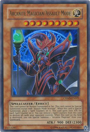 Arcanite Magician/Assault Mode - CRMS-EN021 - Ultra Rare - Unlimited available at 401 Games Canada