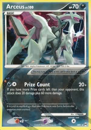 Arceus - AR1 - Holo Rare available at 401 Games Canada