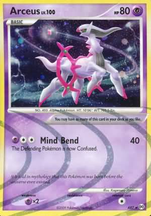 Arceus - AR7 - Holo Rare available at 401 Games Canada