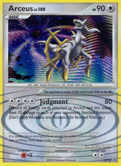 Arceus - DP50 - Holo Promo available at 401 Games Canada