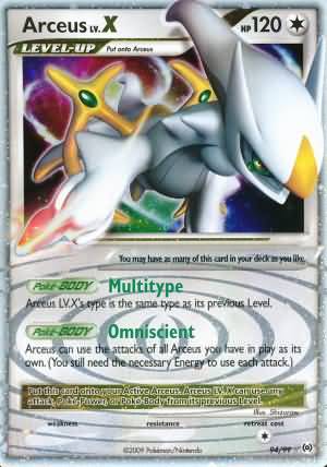 Arceus LV.X - 94/99 - Ultra Rare available at 401 Games Canada