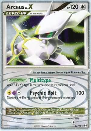 Arceus LV.X - 96/99 - Ultra Rare available at 401 Games Canada