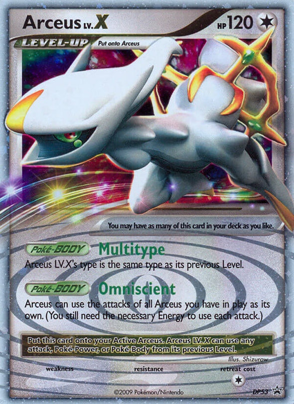 Arceus LV.X - DP53 - Ultra Rare available at 401 Games Canada