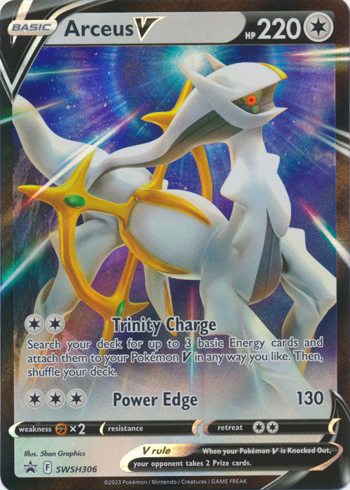 Arceus V - SWSH306 - Promo available at 401 Games Canada