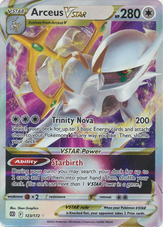 Arceus VSTAR - 123/172 - Ultra Rare available at 401 Games Canada