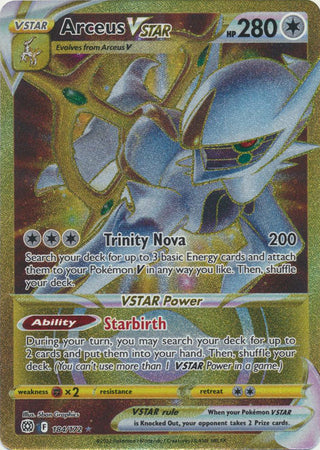 401 Games Canada - Arceus VSTAR - 184/172 - Secret Rare 401 Games Canada - Arceus VSTAR - 184/172 - Secret Rare