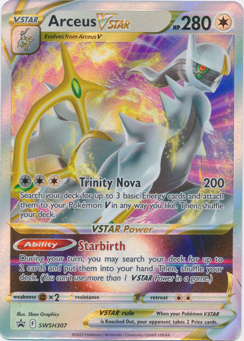 Arceus VSTAR - SWSH307 - Promo available at 401 Games Canada