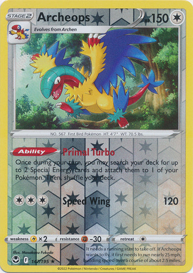 Archeops - 147/195 - Holo Rare - Reverse Holo available at 401 Games Canada