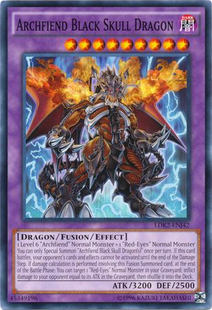 Archfiend Black Skull Dragon - LDK2-ENJ42 - Common - Unlimited available at 401 Games Canada