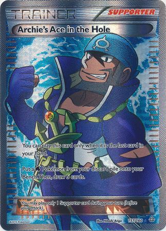 Archie's Ace in the Hole - 157/160 - Full Art Ultra Rare available at 401 Games Canada