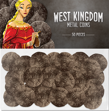 Architects of the West Kingdom - Metal Coins (50pc) and more Board Games available at 401 Games Canada