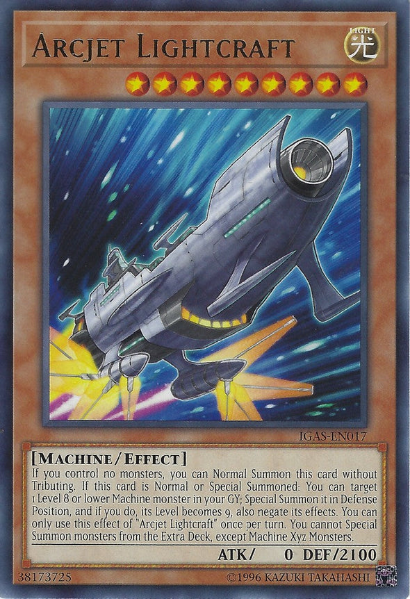 Arcjet Lightcraft - IGAS-EN017 - Rare - Unlimited available at 401 Games Canada