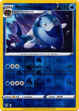 Arctovish - 054/189 - Rare - Reverse Holo available at 401 Games Canada