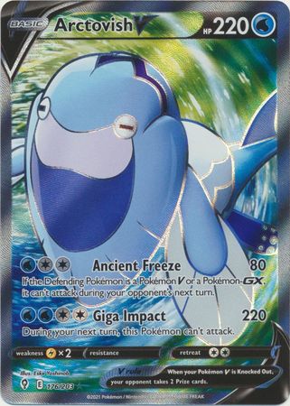 Arctovish V - 176/203 - Full Art Ultra Rare available at 401 Games Canada