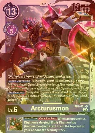 Arcturusmon - RB1-031 - Super Rare (Foil) available at 401 Games Canada